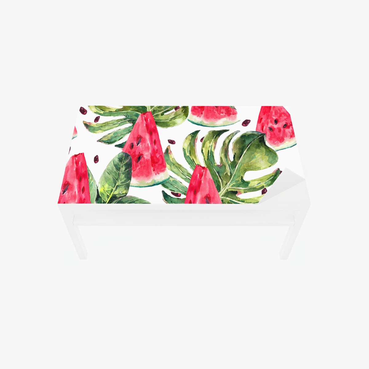 Tischaufkleber und Schreibtischaufkleber aquarell wassermelonen sommermuster – Wallnifity®