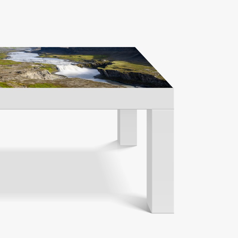 Tischaufkleber und Schreibtischaufkleber ruhige wolkenlandschaft aus der luft – Wallnifity®