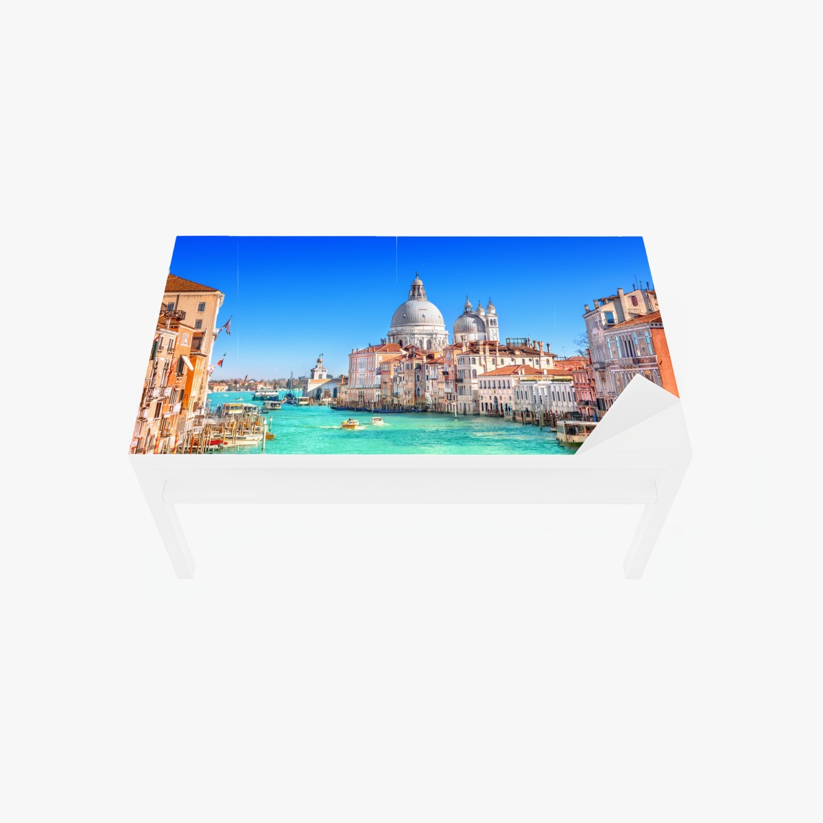 Tischaufkleber und Schreibtischaufkleber Venedig großer kanal panorama – Wallnifity®