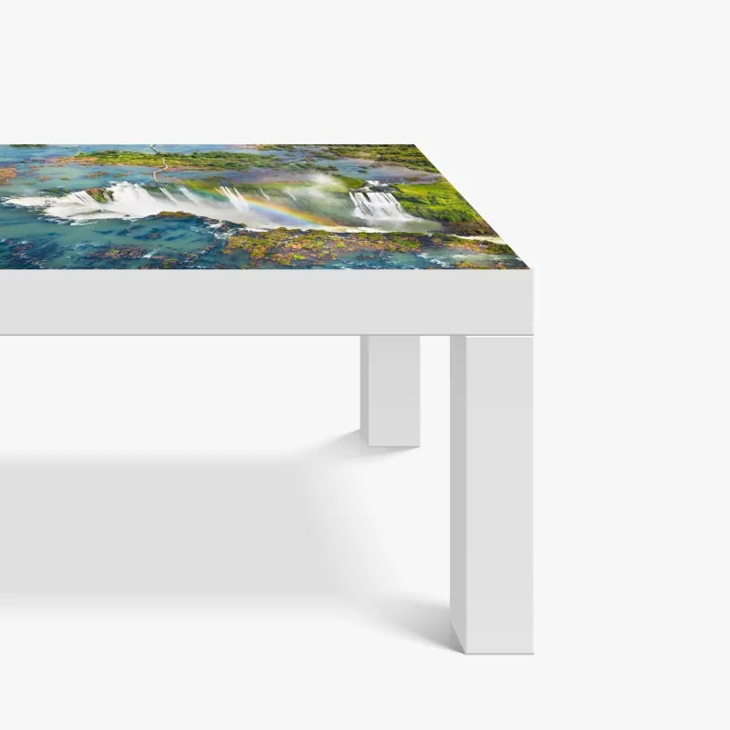 Tischaufkleber und Schreibtischaufkleber zarte pastell-botanische abstraktion – Wallnifity®