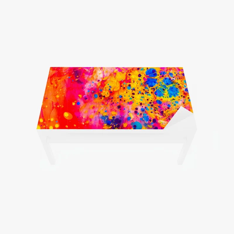 Tischaufkleber und Schreibtischaufkleber Miami sonnenuntergang skyline – Wallnifity®