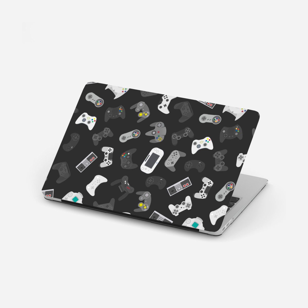 Laptop-Aufkleber retro controller muster – Wallnifity®