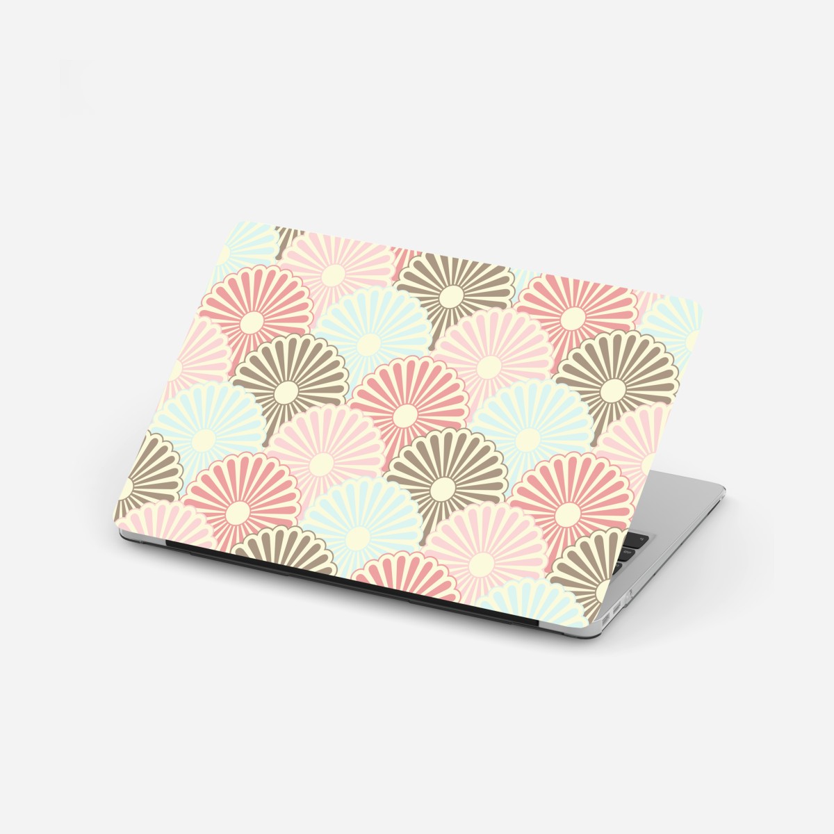 Laptop-Aufkleber pastelliges muschelmuster – Wallnifity®