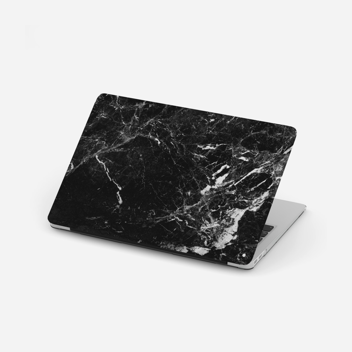 Laptop-Aufkleber schwarzer marmor mit weißen adern – Wallnifity®