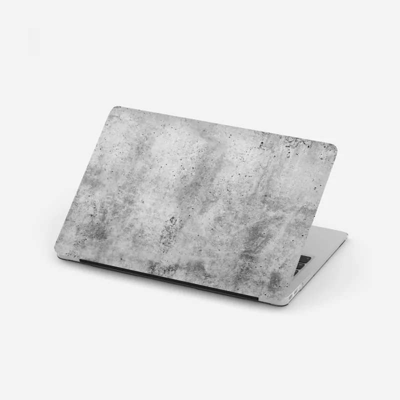 Laptop-Aufkleber rohe betonstruktur an der wand