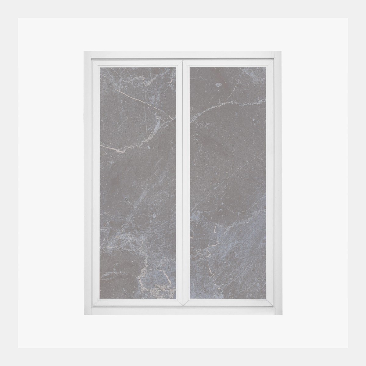 Fensteraufkleber dunkle marmortextur mit blauen adern – Wallnifity®