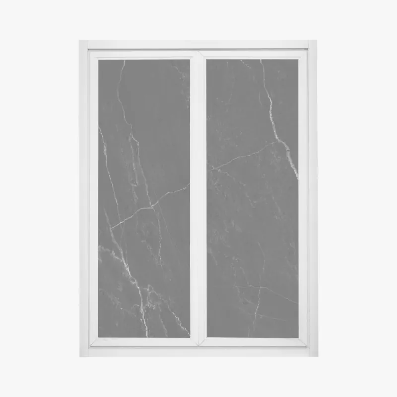 Fensteraufkleber schwarzer marmor mit weißen adern