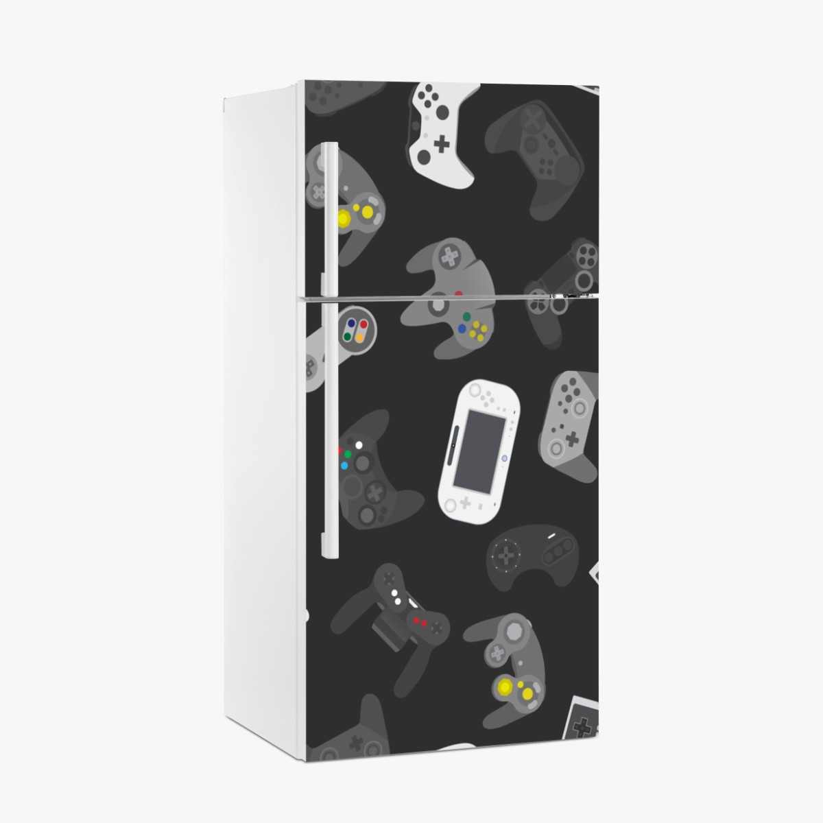 Kühlschrankaufkleber retro controller muster – Wallnifity®