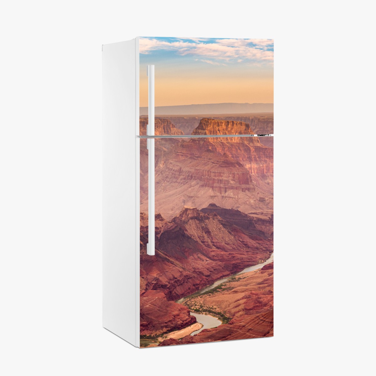 Kühlschrankaufkleber Grand Canyon sonnenuntergang panorama – Wallnifity®
