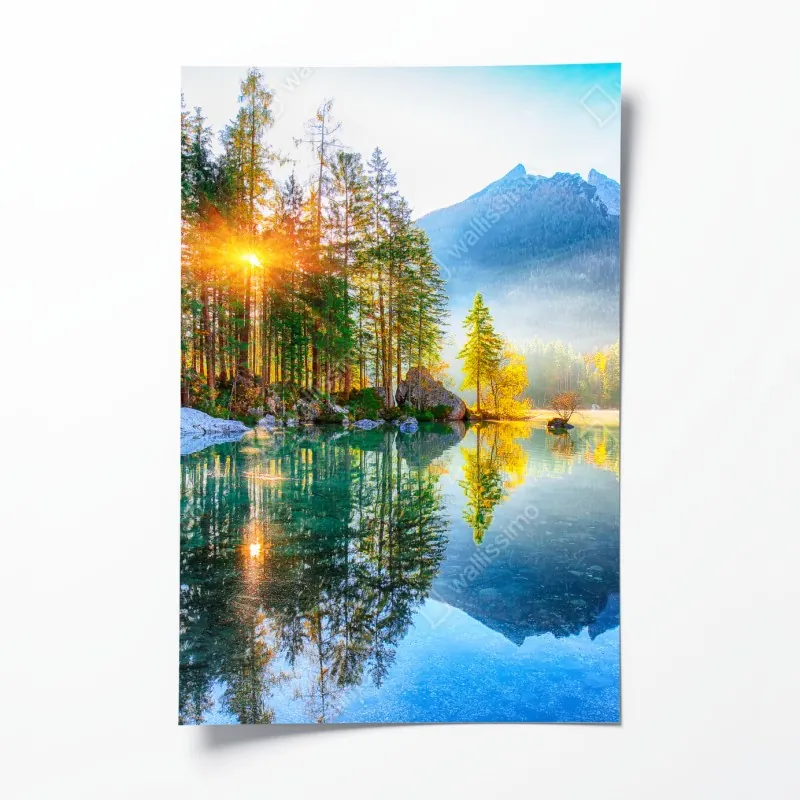 Poster Rialto brücke bei dämmerung, Venedig – Wallnifity®