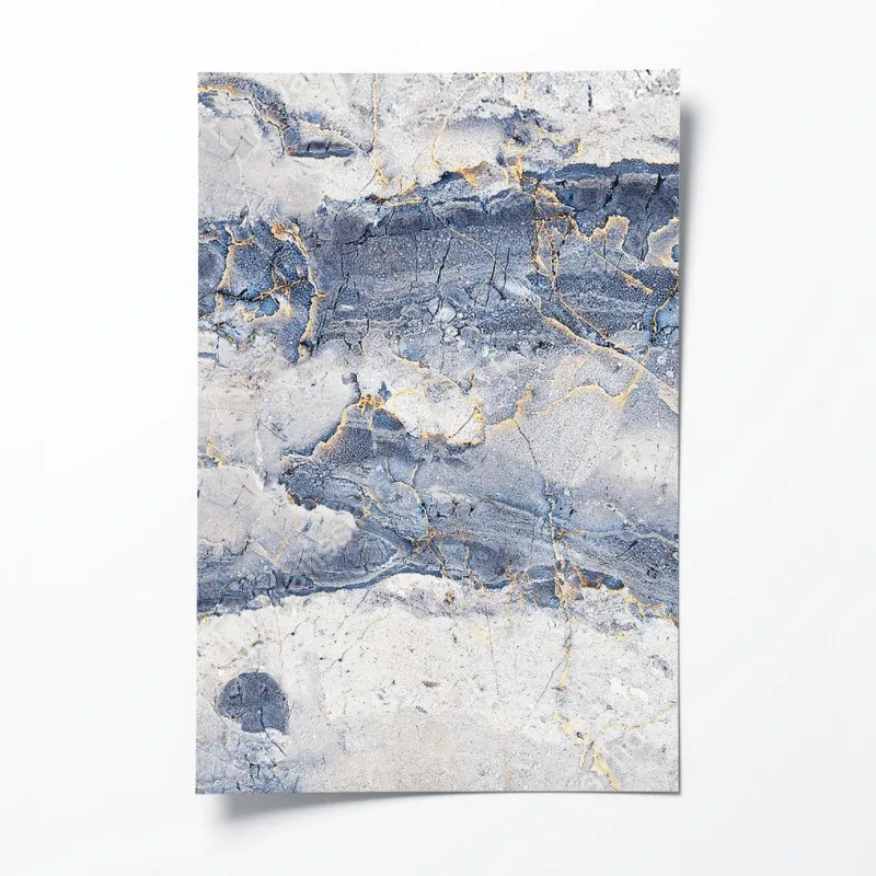 Poster boho aquarell-panda mit federn – Wallnifity®