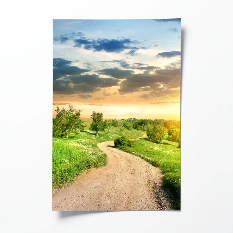 Poster tropischer strand in Punta Cana – Wallnifity®