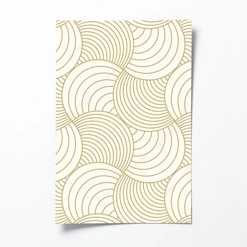 Poster lebendige violette abstrakte komposition – Wallnifity®