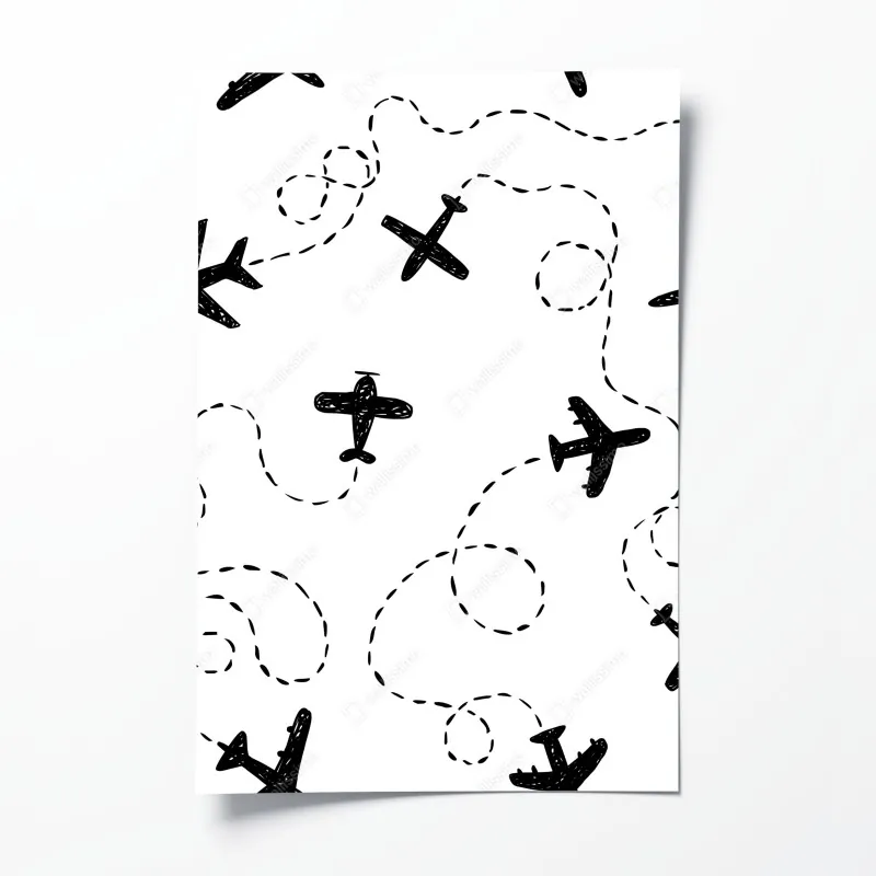 Poster pastell geometrische mosaik – Wallnifity®