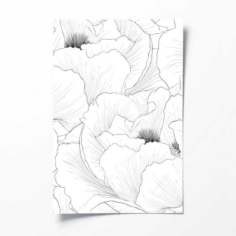 Poster jacht über dem kristallblauen ozean – Wallnifity®