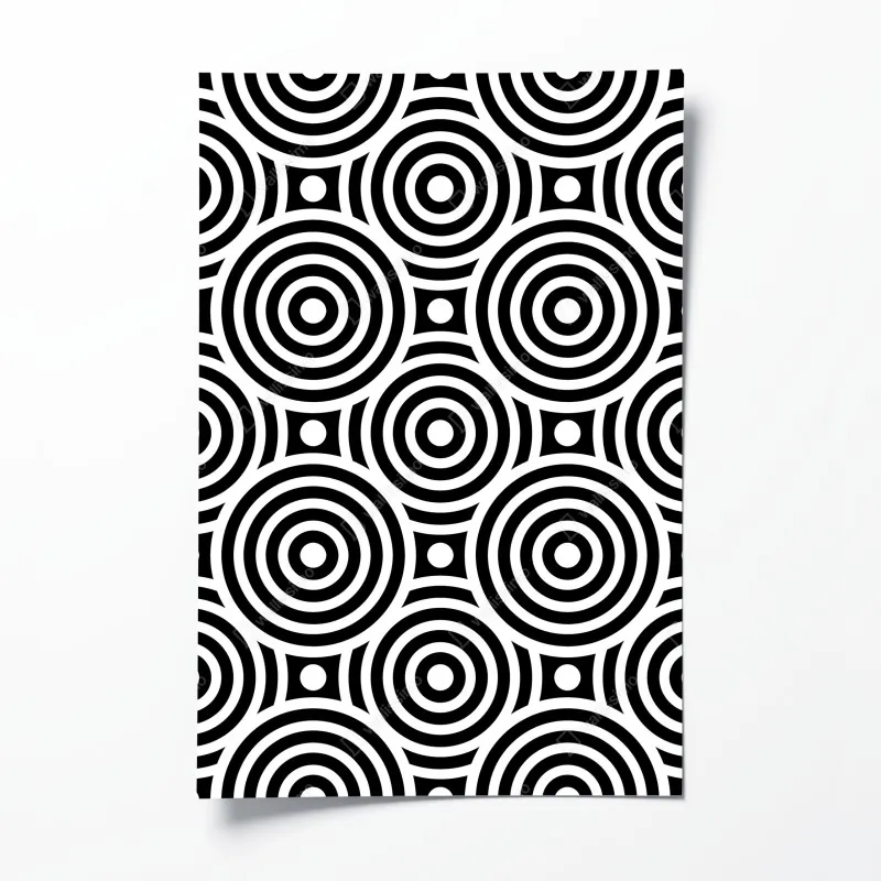 Poster goldener herbstwald am morgen – Wallnifity®