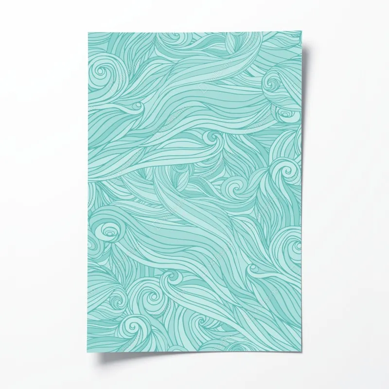 Poster gelbe geometrische abstraktion 3d – Wallnifity®