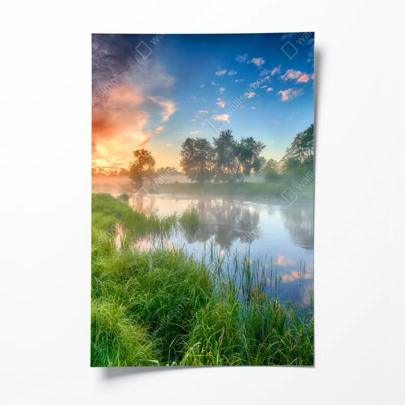 Poster Siena stadtpanorama, Italien – Wallnifity®