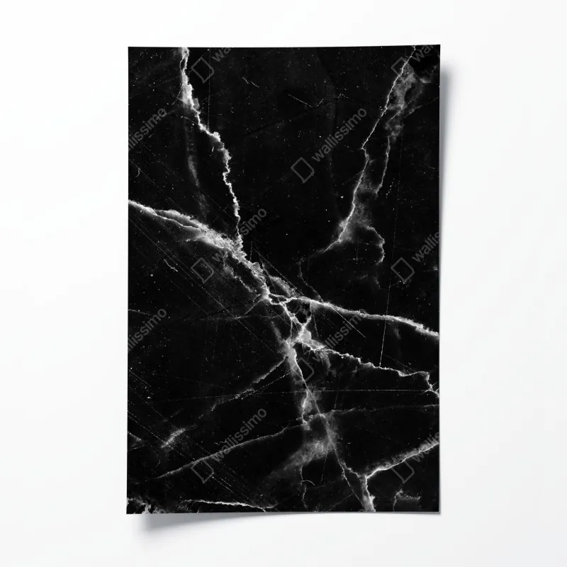 Poster lebendige stadtskyline bei dämmerung – Wallnifity®