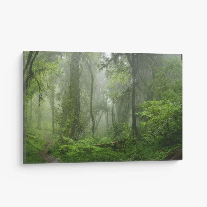 Leinwandbild ruhige inselspiegelungen bei sonnenuntergang – Wallnifity®