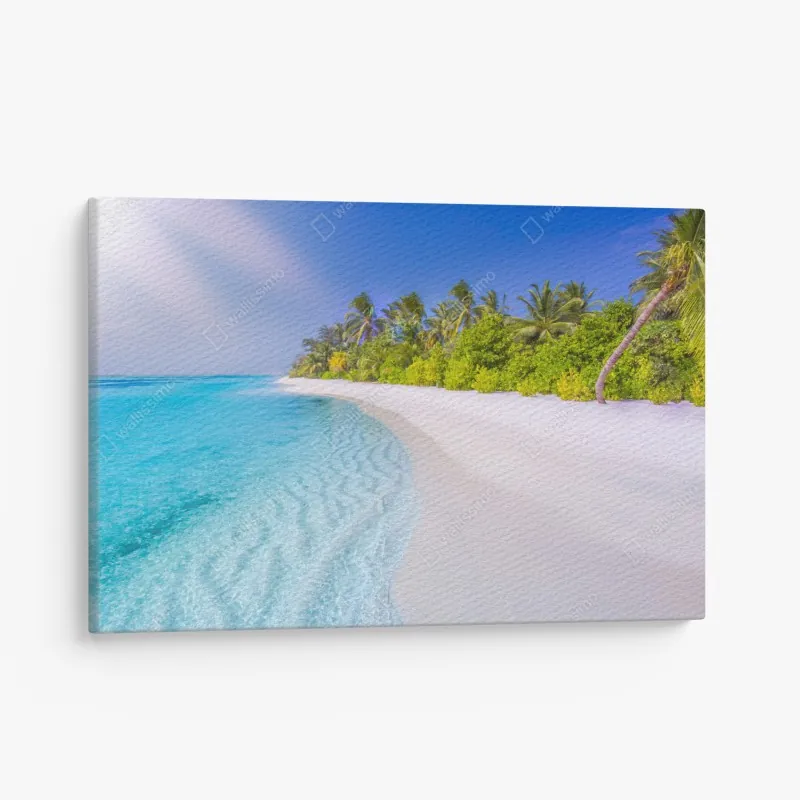 Leinwandbild nebliger herbstmorgen in Stowe – Wallnifity®