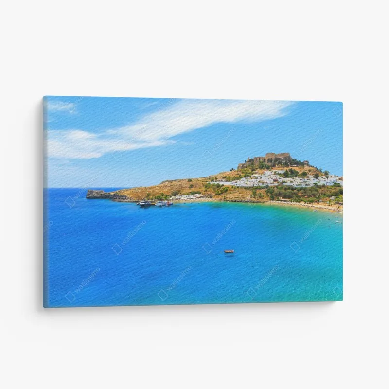 Leinwandbild lebendige sonnenblumen im stil von Van Gogh – Wallnifity®