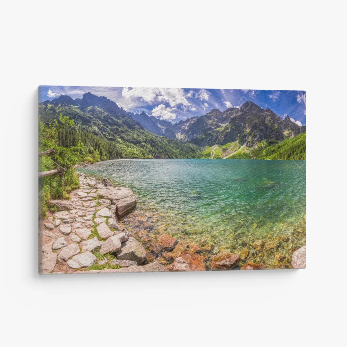 Leinwandbild panorama Morskie Oko, Tatra – Wallnifity®