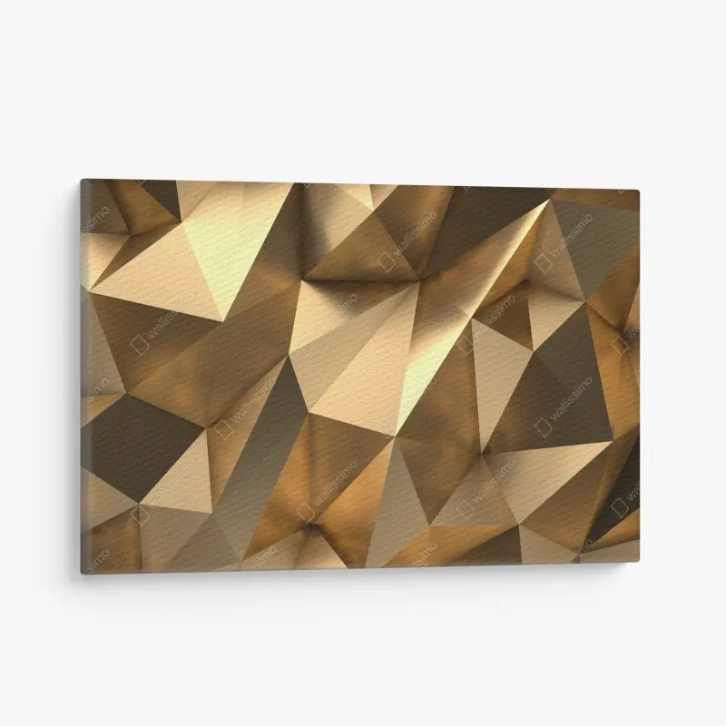 Leinwandbild monochromer wolkenkratzer in perspektive – Wallnifity®