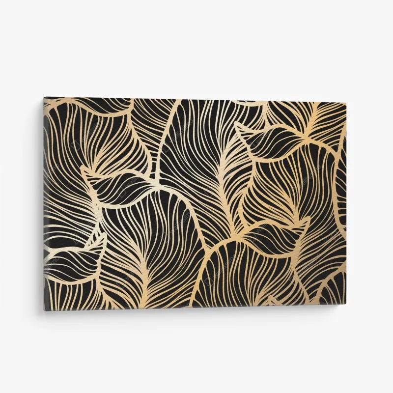 Leinwandbild üppiger tropischer dschungel – Wallnifity®