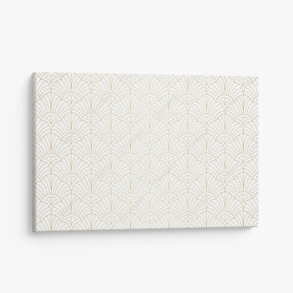 Leinwandbild goldenes art deco muster – Wallnifity®