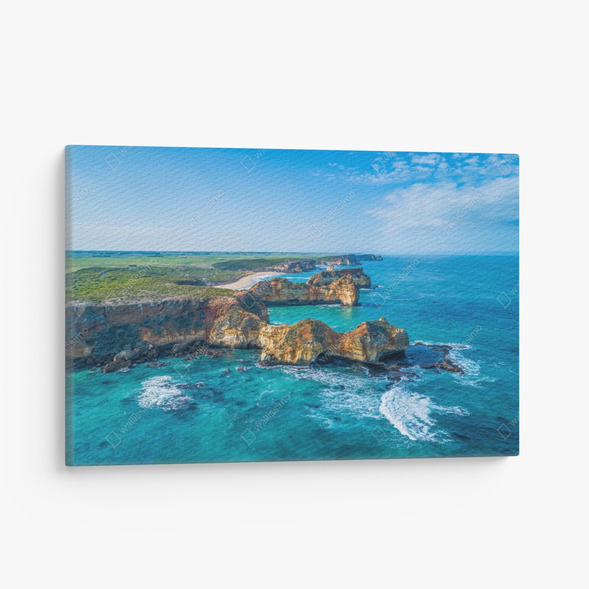 Leinwandbild Great Ocean Road küstenpanorama – Wallnifity®