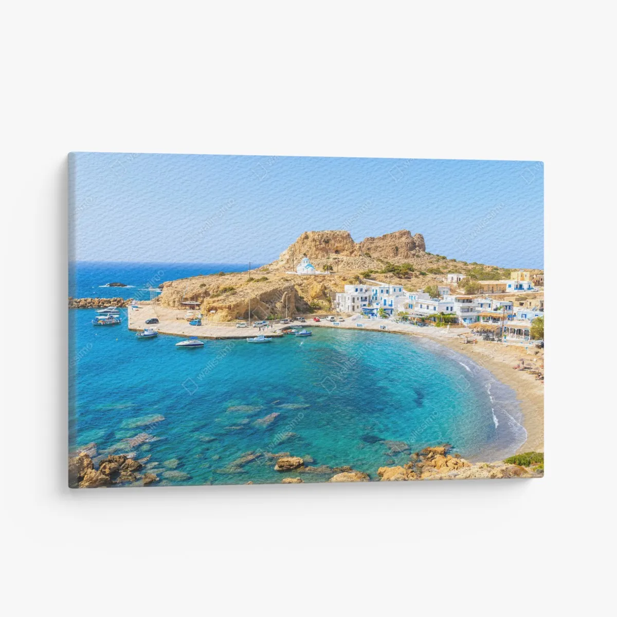 Leinwandbild bucht Finiki, Karpathos – Wallnifity®