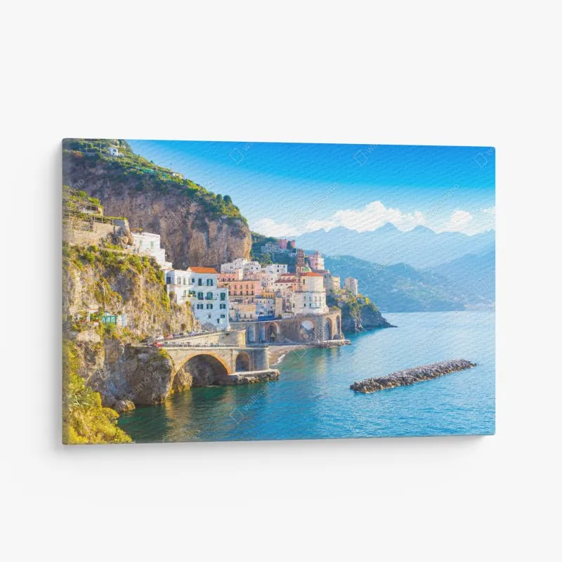 Leinwandbild Kansas City skyline bei dämmerung – Wallnifity®