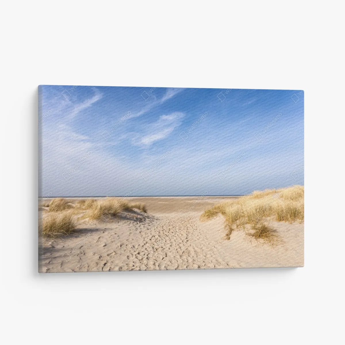 Leinwandbild ruhige dünen an der deutschen küste – Wallnifity®