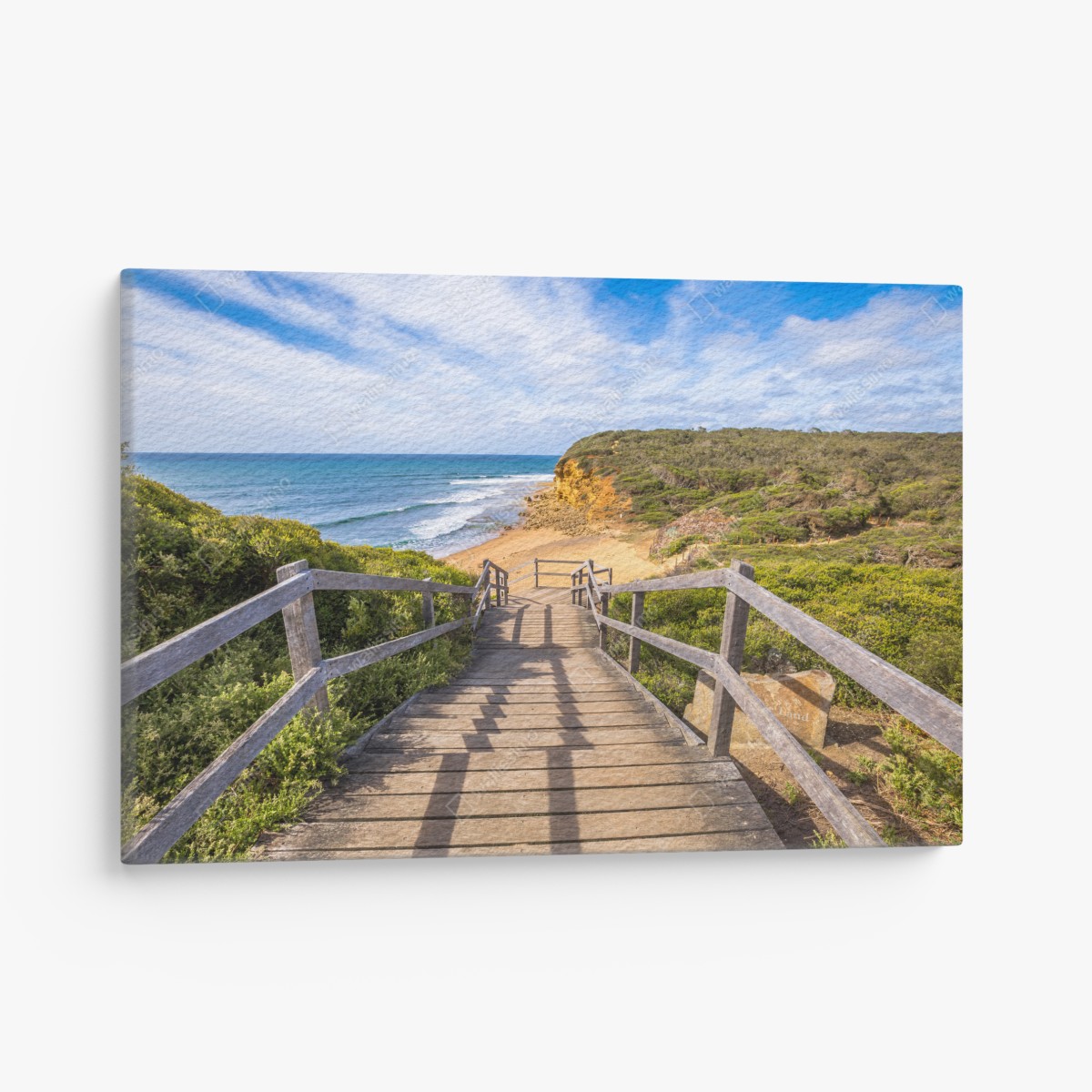 Leinwandbild weg zum Bells Beach küstenpanorama – Wallnifity®
