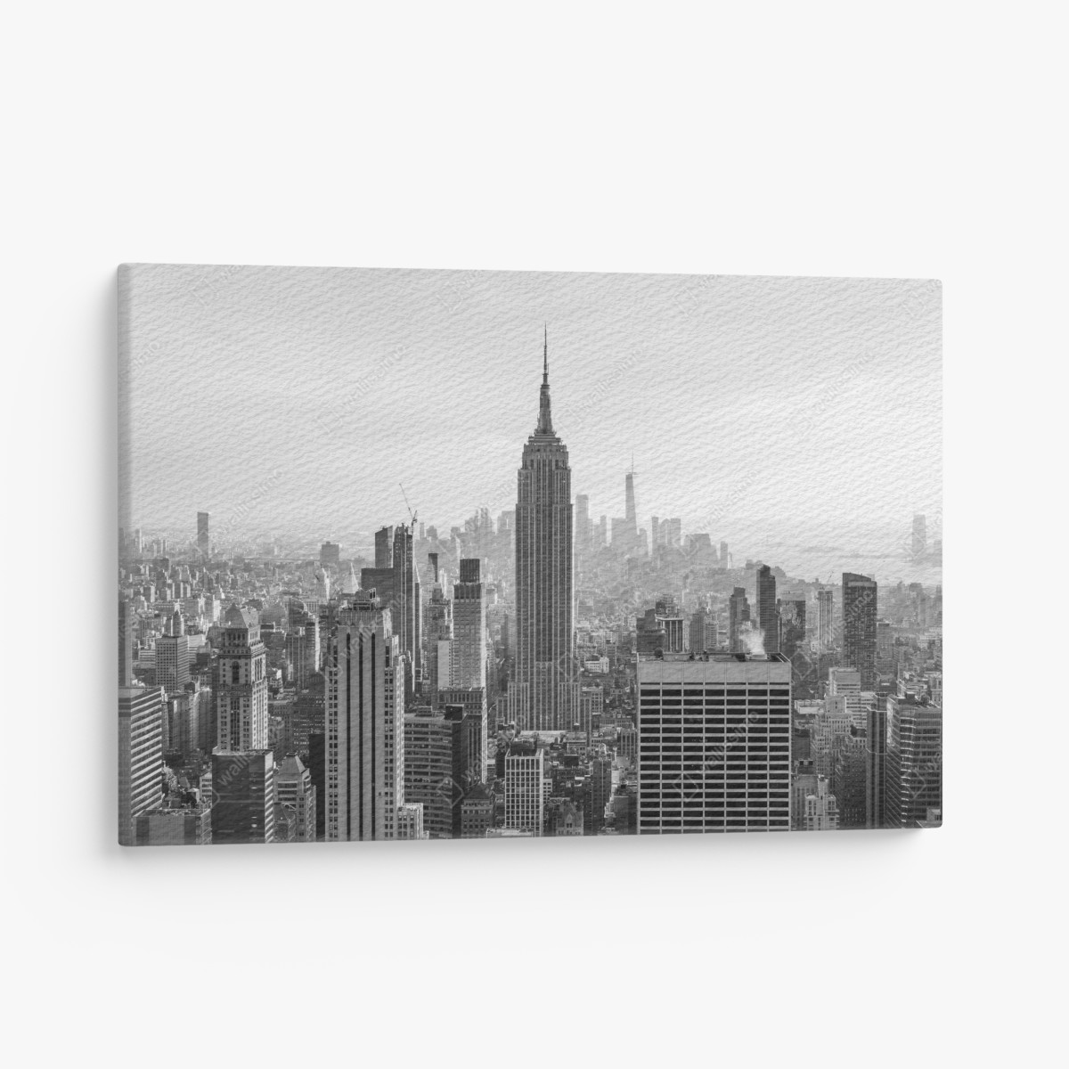 Leinwandbild New York skyline in schwarzweiß – Wallnifity®