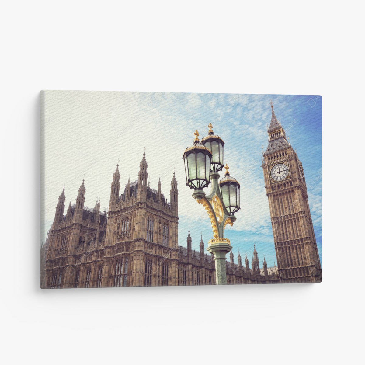 Leinwandbild Big Ben und Westminster-Palast in London – Wallnifity®