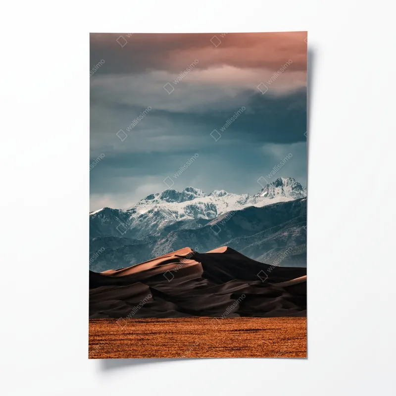 Poster rosa bonbonspirale – Wallnifity®