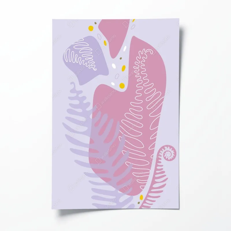 Poster Las Vegas skyline bei sonnenuntergang – Wallnifity®