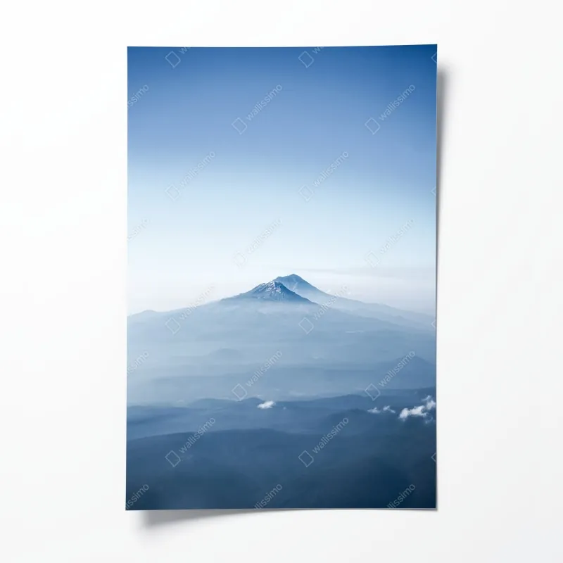 Poster nahaufnahme eines opuntienkaktus – Wallnifity®