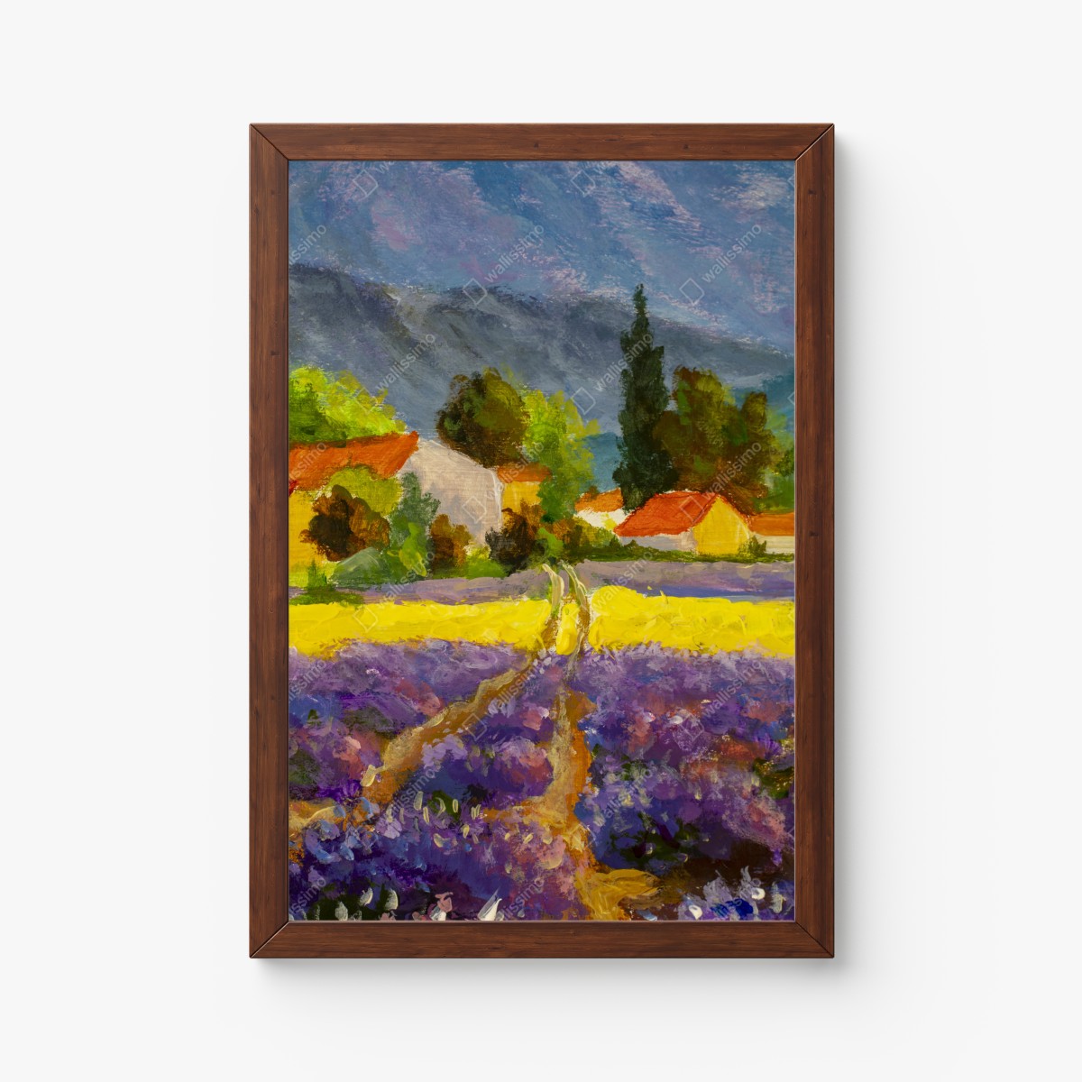 Poster lavendelfelder bei sonnenuntergang – Wallnifity® Poster lavendelfelder bei sonnenuntergang – Wallnifity®