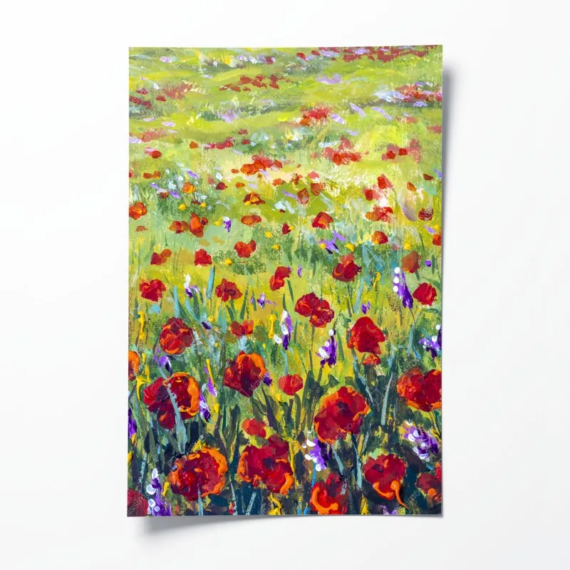 Poster einsamer baum im see in schwarzweiß – Wallnifity®