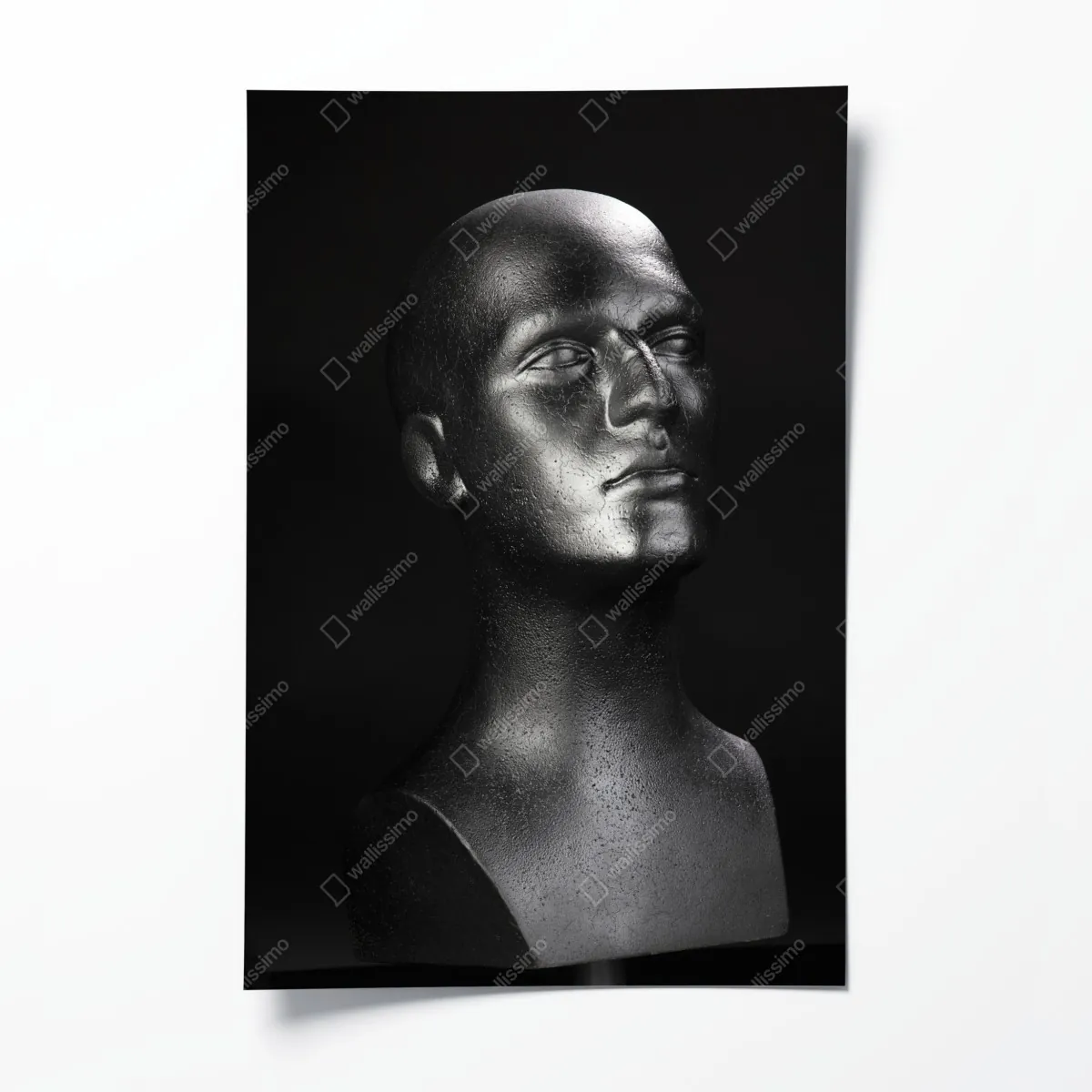 Poster schwarze büste eines mannequins – Wallnifity®