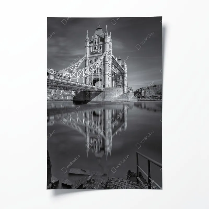 Poster üppige tropische blätter – Wallnifity®