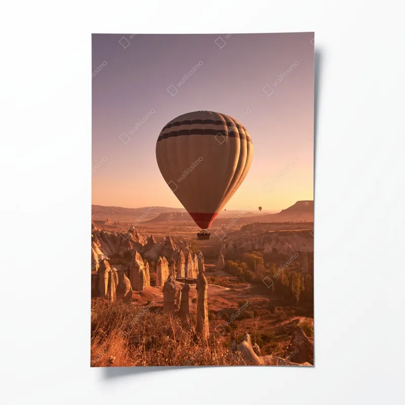 Poster Tokio skyline bei sonnenuntergang – Wallnifity®