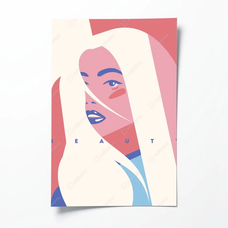 Poster Laguna Verde spiegelung in Atacama – Wallnifity®