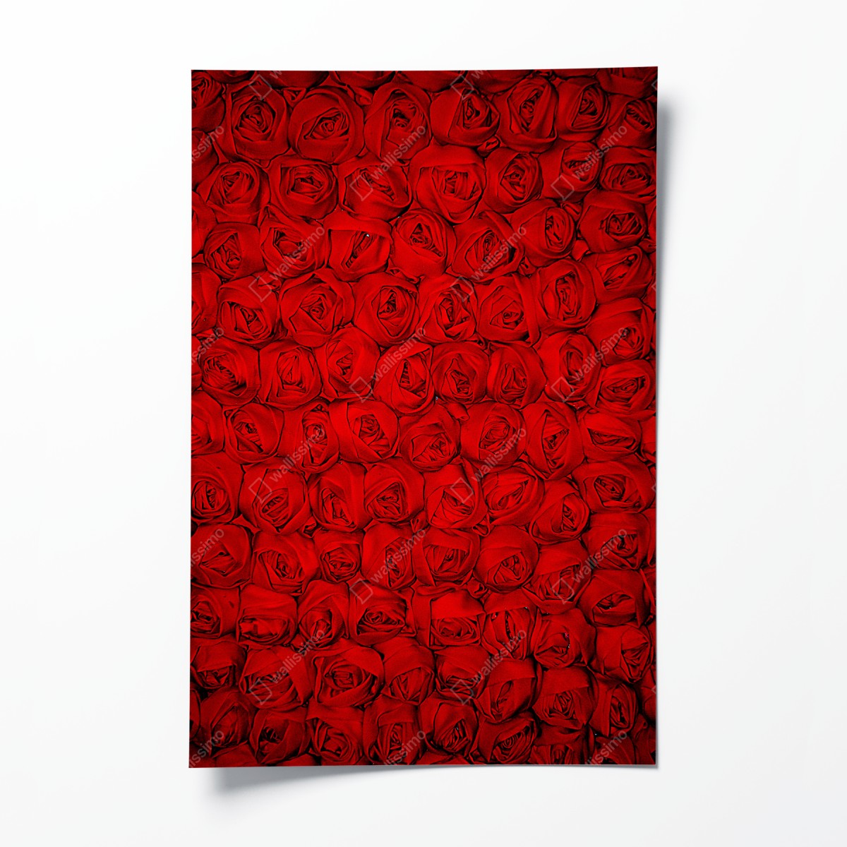 Poster endlose rote rosen – Wallnifity®