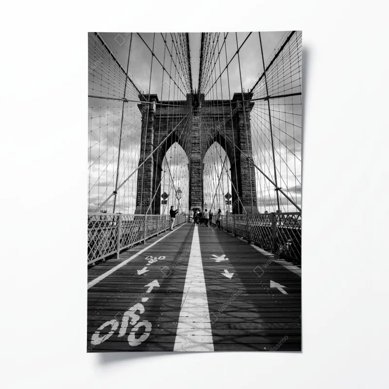 Poster tropischer palmstrand – Wallnifity®