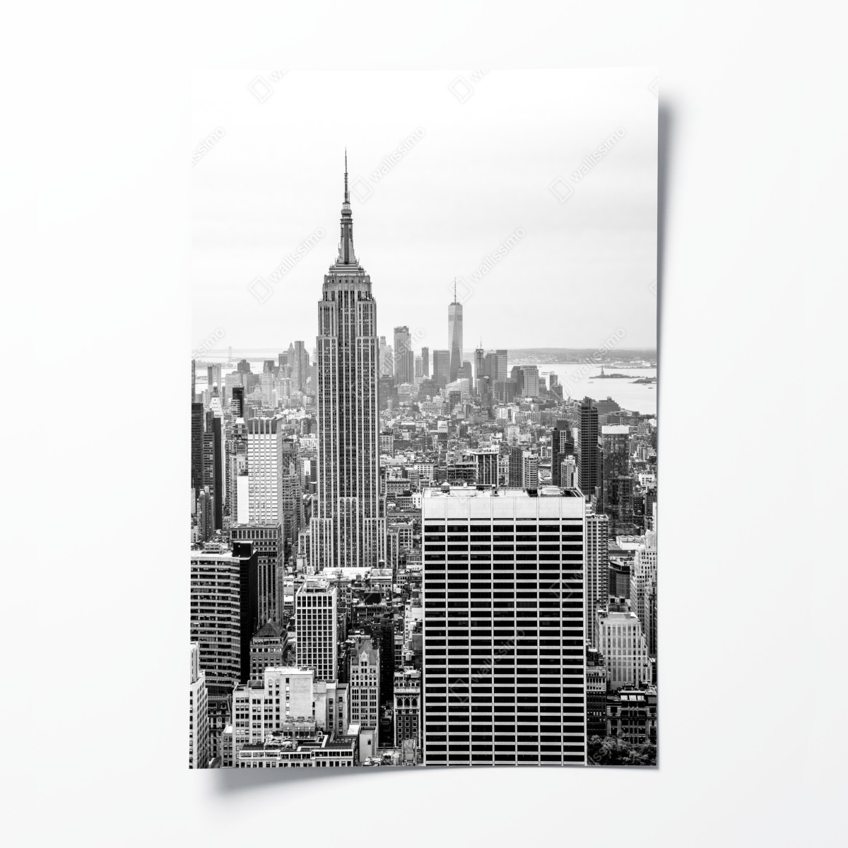 Poster zeitlose New York skyline mit Empire State Building – Wallnifity®