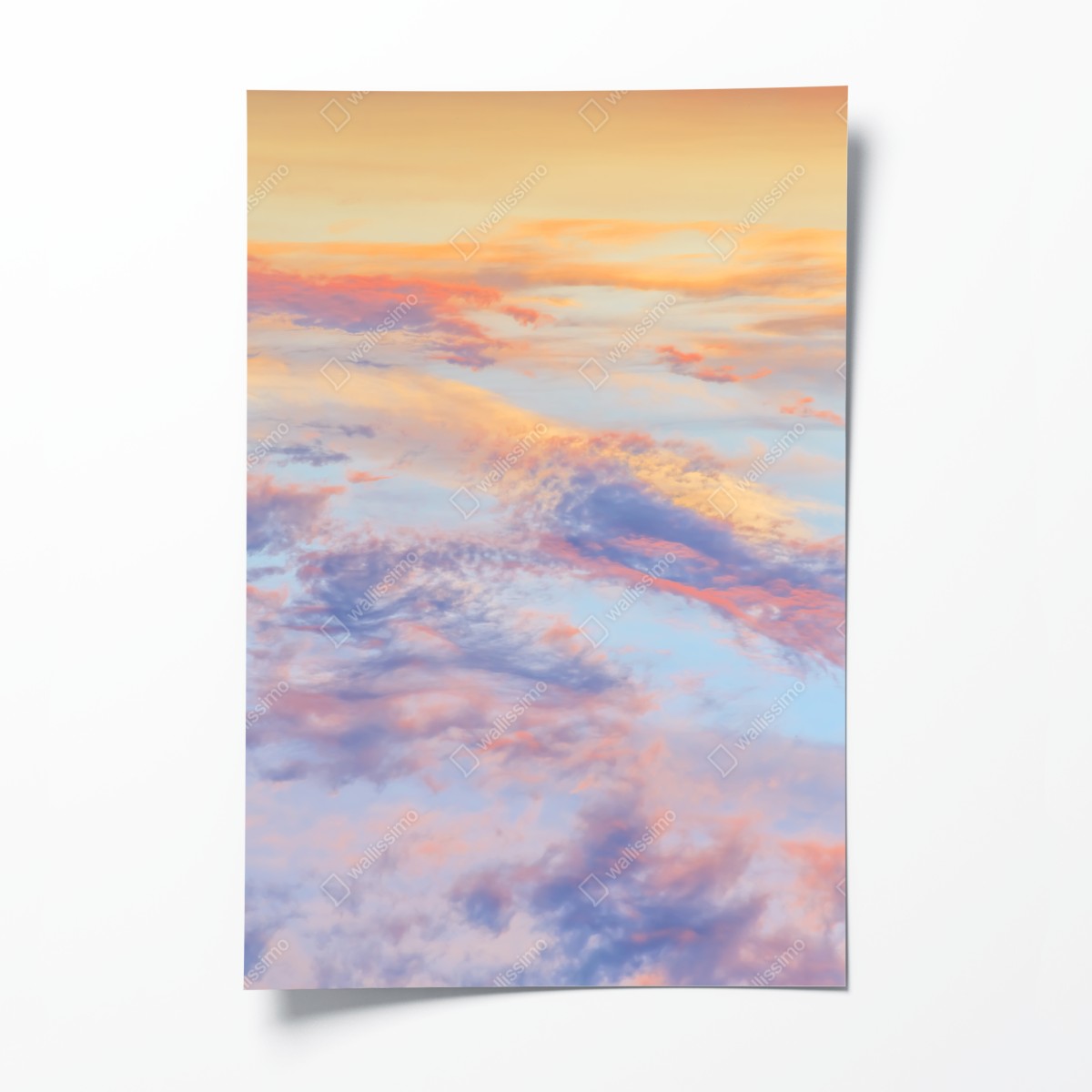 Poster sanfter pastellhimmel bei sonnenaufgang – Wallnifity®